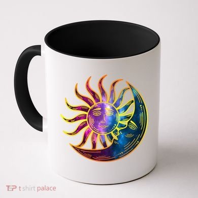 Sun And Moon Mystical Classic Coffee Mug