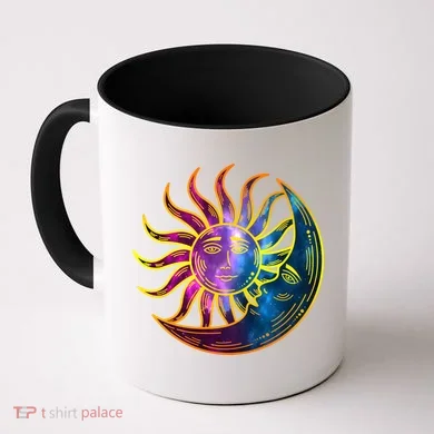 Sun And Moon Mystical Classic Coffee Mug