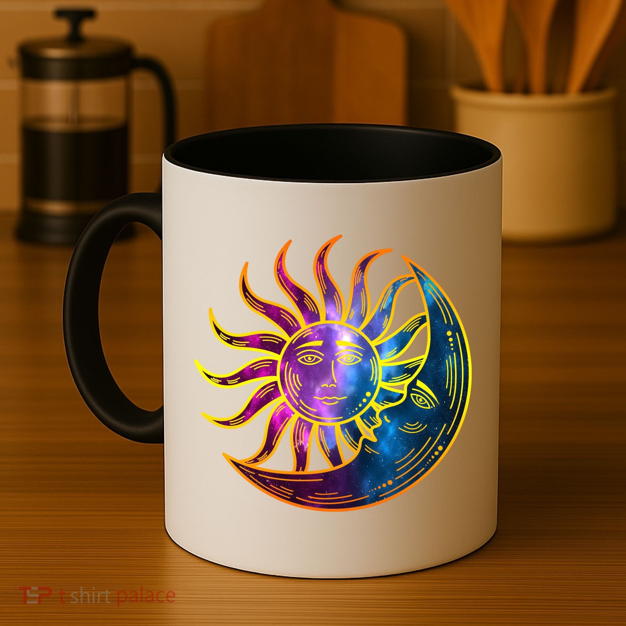 Sun And Moon Mystical Classic Coffee Mug