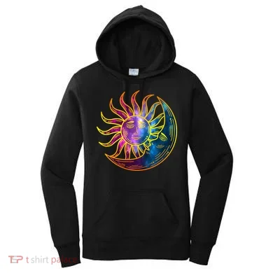 Sun And Moon Mystical Classic Women's Hoodie