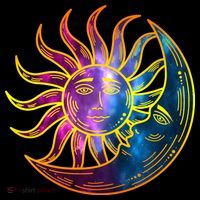 Sun And Moon Mystical Classic Women's Hoodie thumb 2