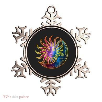 Sun And Moon Mystical Classic Ornament