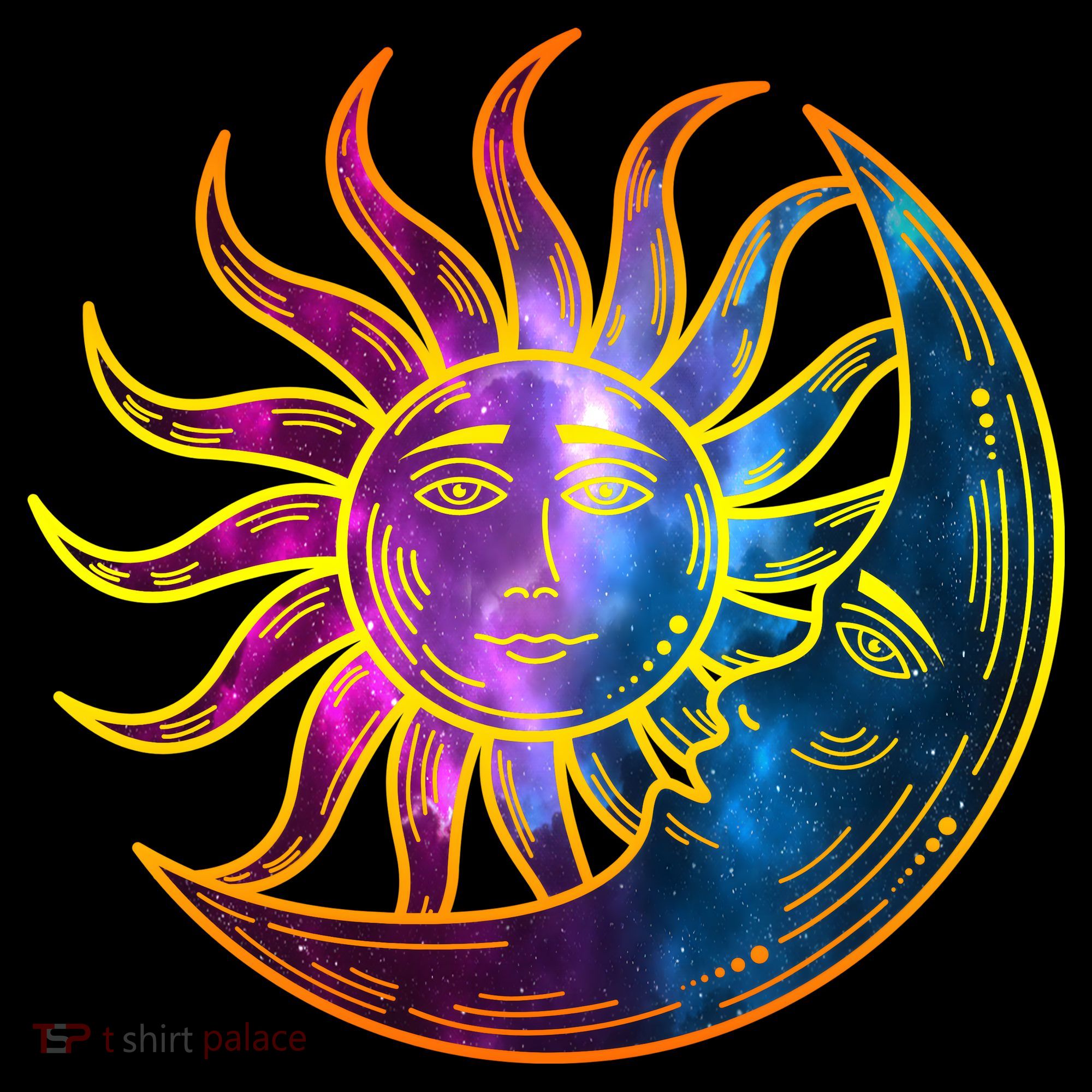 Sun And Moon Mystical Classic Women's Tank Top