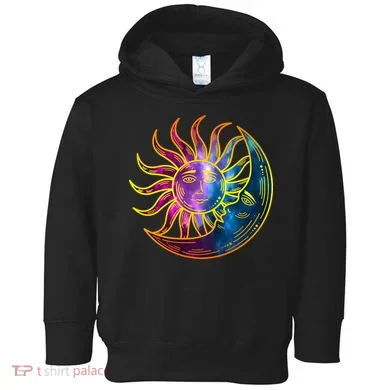 Sun And Moon Mystical Classic Toddler Hoodie