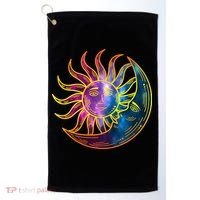 Sun And Moon Mystical Classic Golf Towel thumb 0