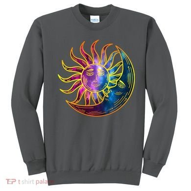 Sun And Moon Mystical Classic Sweatshirt