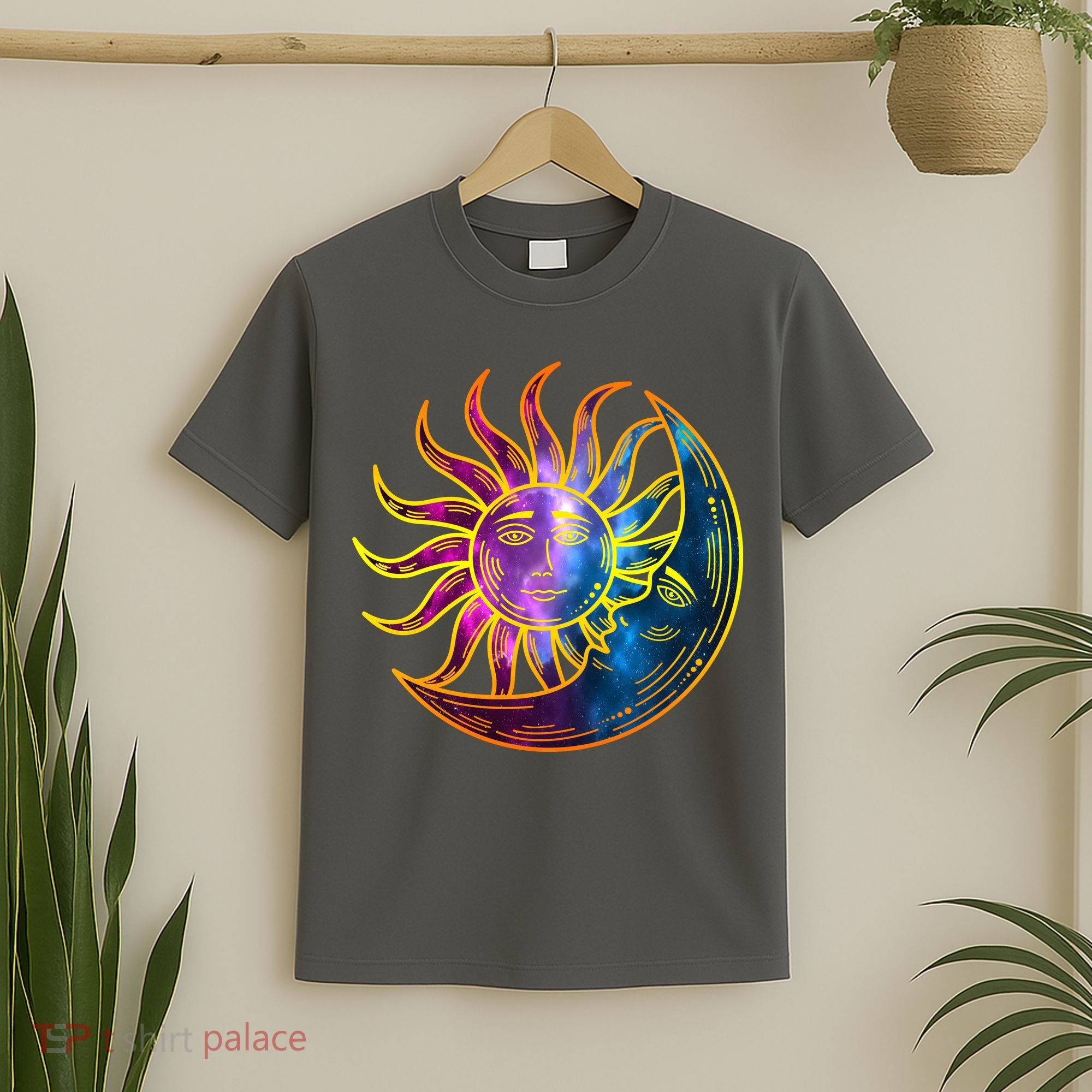 Sun And Moon Mystical Classic T-Shirt