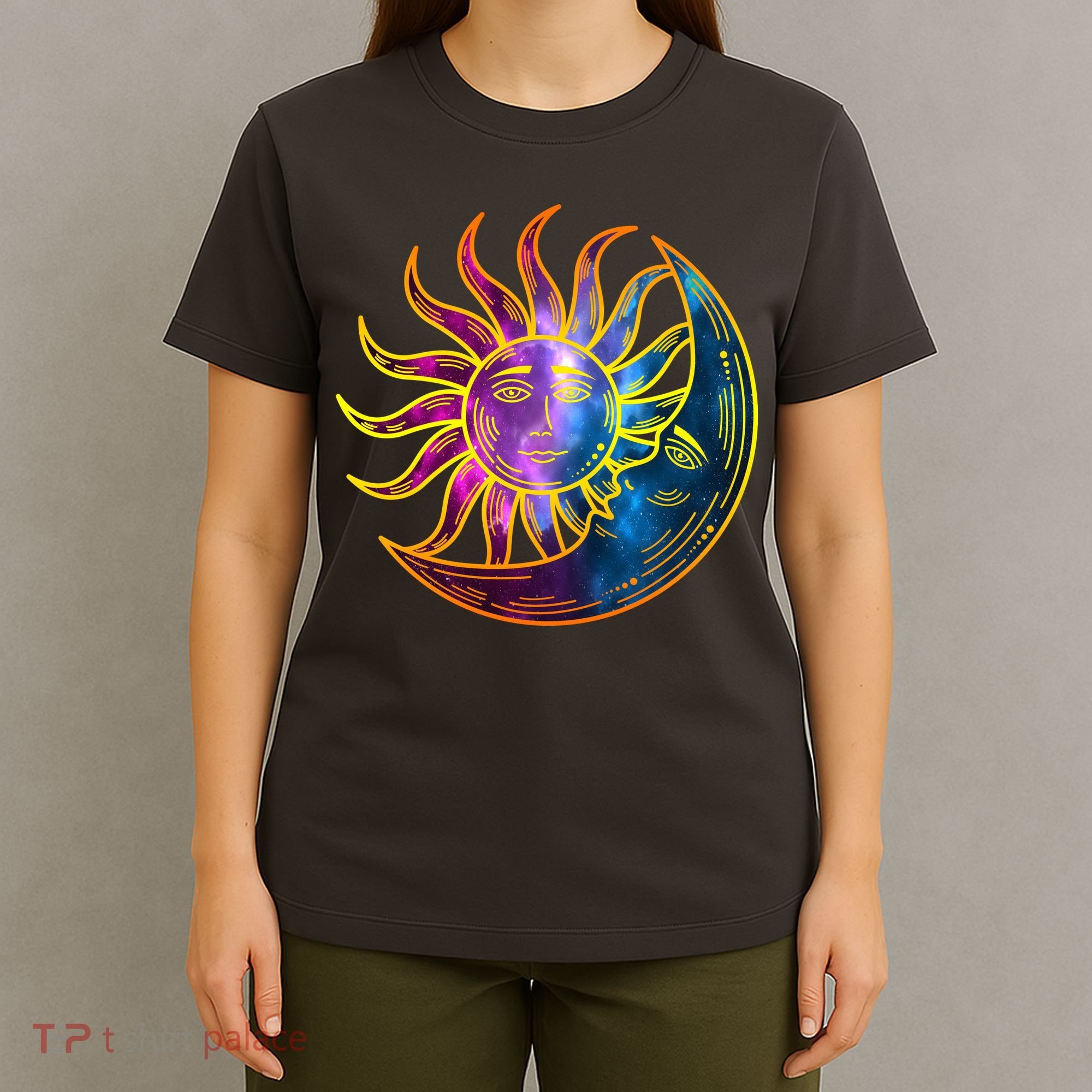 Sun And Moon Mystical Classic T-Shirt