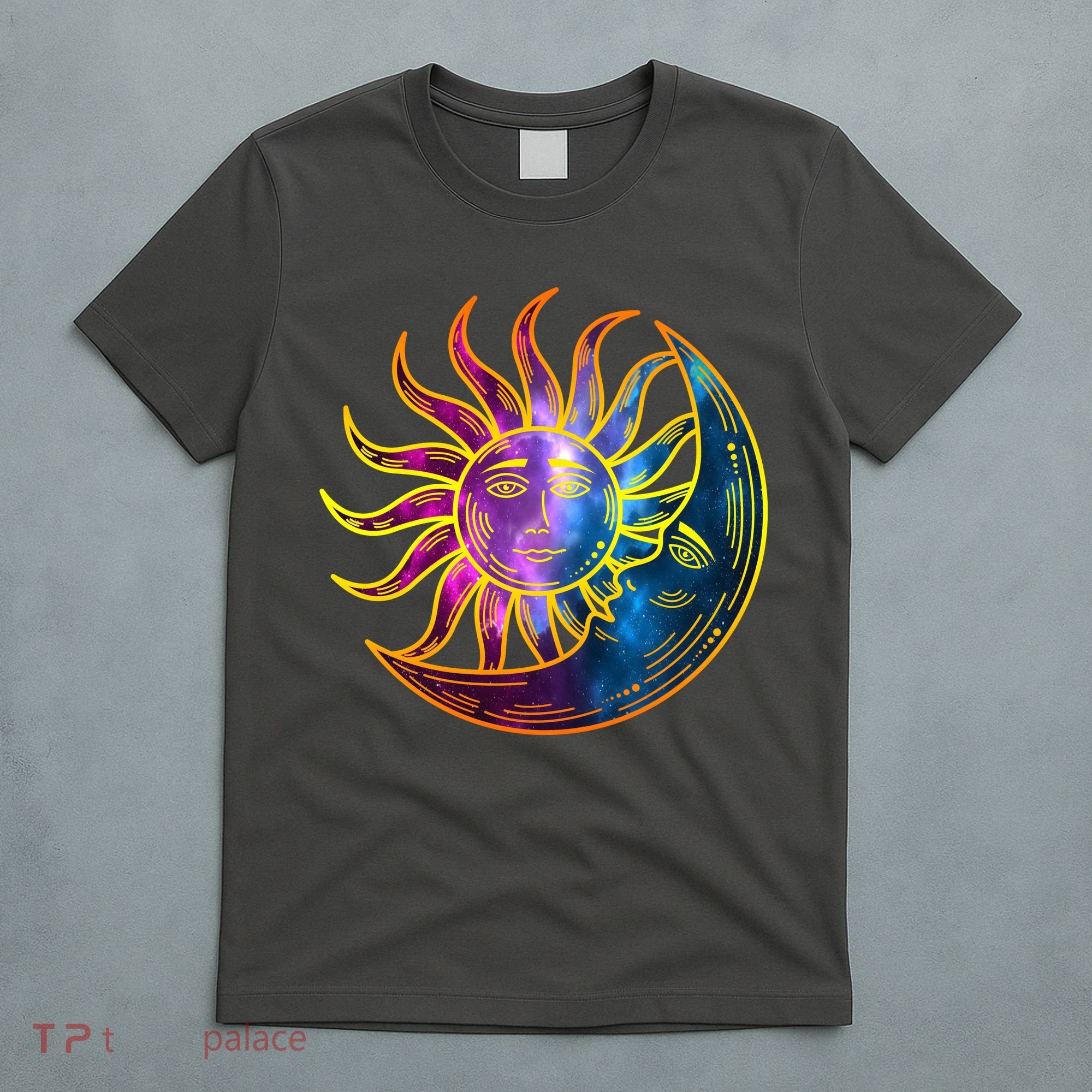 Sun And Moon Mystical Classic T-Shirt
