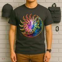 Sun And Moon Mystical Classic T-Shirt thumb 6
