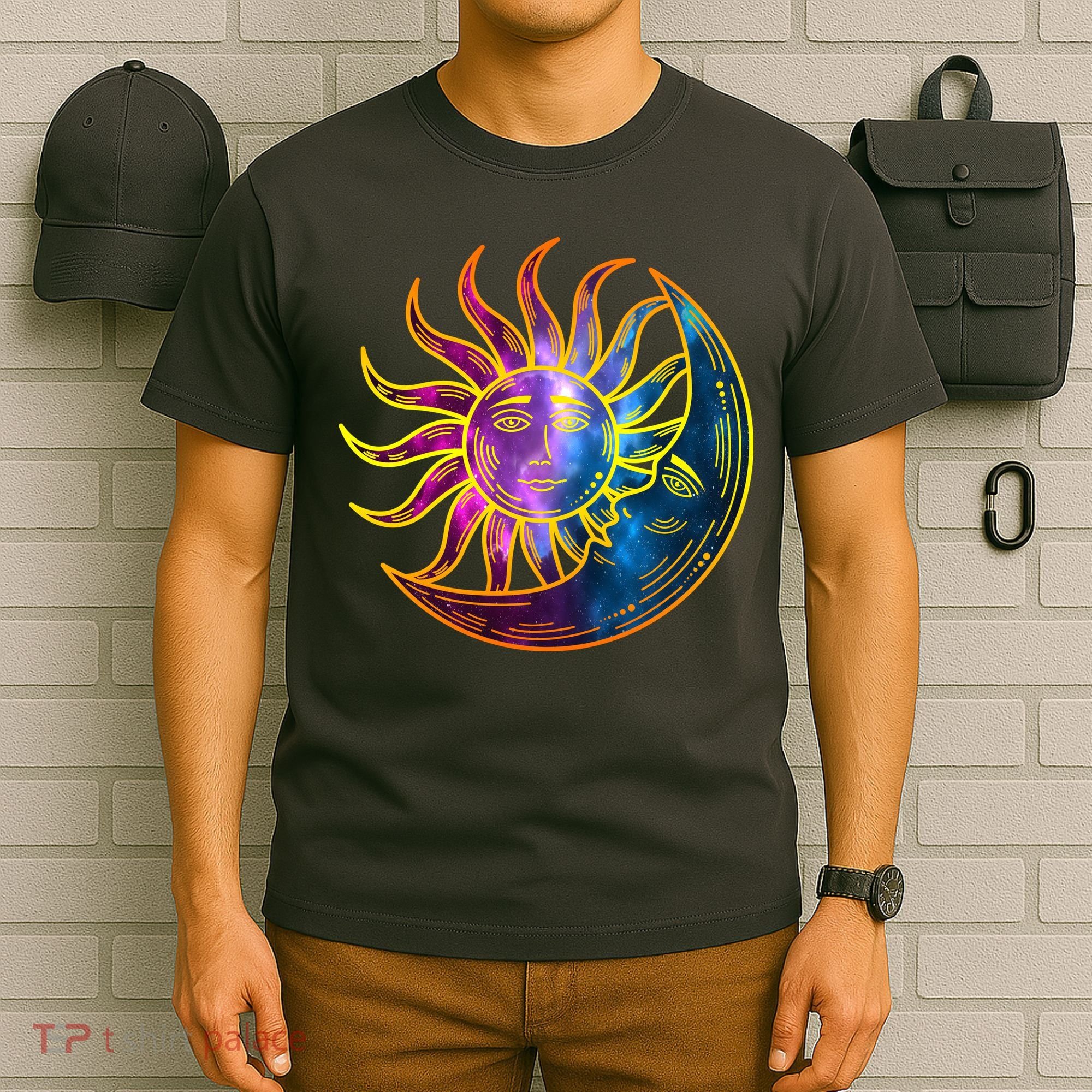 Sun And Moon Mystical Classic T-Shirt