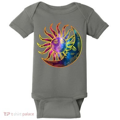 Sun And Moon Mystical Classic Baby Bodysuit