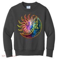 Sun And Moon Mystical Classic Kids Sweatshirt thumb 0