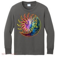 Sun And Moon Mystical Classic Kids Long Sleeve Shirt thumb 0