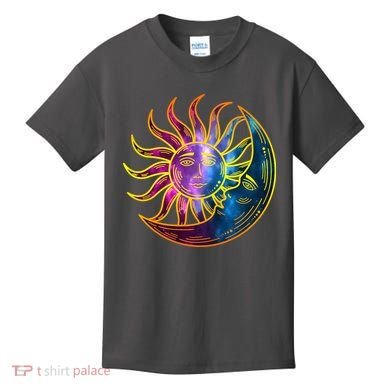 Sun And Moon Mystical Classic Kids T-Shirt