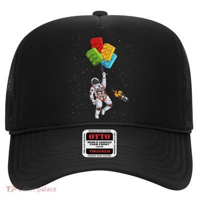 Space Astronaut Master Builder Funny Building Blocks Bricks Hat