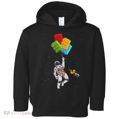 Space Astronaut Master Builder Funny Building Blocks Bricks Toddler Hoodie