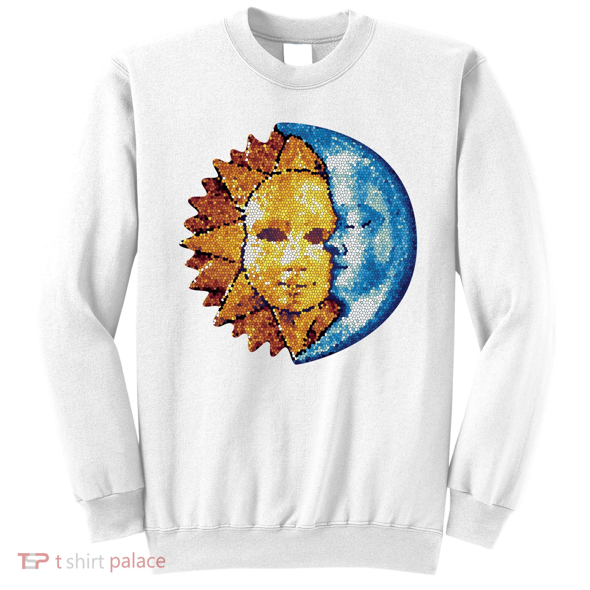 Sun And Moon Mosaic Astrology Sweatshirt