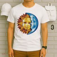 Sun And Moon Mosaic Astrology T-Shirt thumb 6
