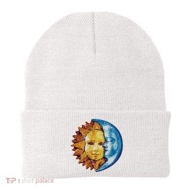 Sun And Moon Mosaic Astrology Beanie