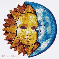 Sun And Moon Mosaic Astrology Baby Bodysuit thumb 2