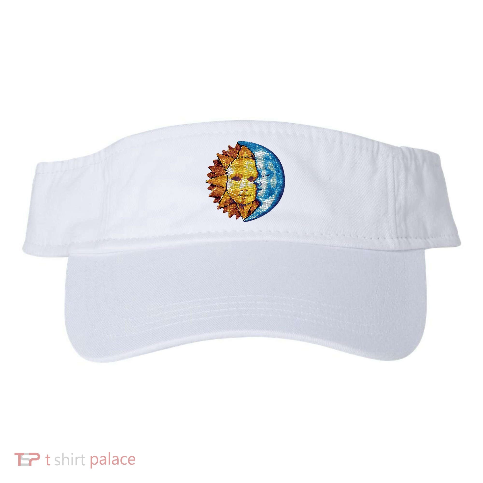 Sun And Moon Mosaic Astrology Visor