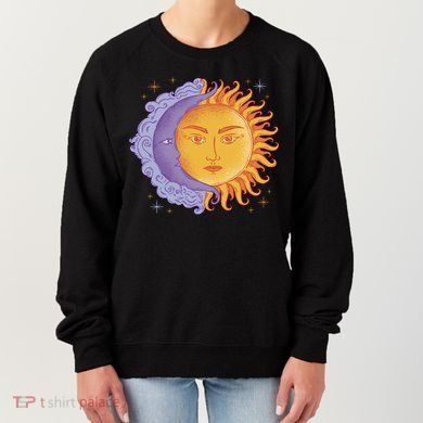 Sun And Moon Sky Women's Sweatshirt