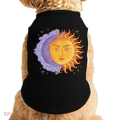Sun And Moon Sky Doggie Tank