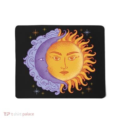 Sun And Moon Sky Mousepad
