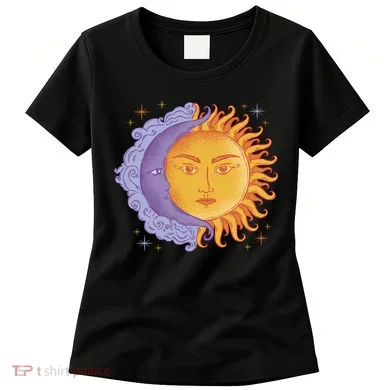 Sun And Moon Sky Women's T-Shirt