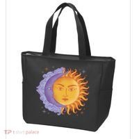 Sun And Moon Sky Tote Bag thumb 3