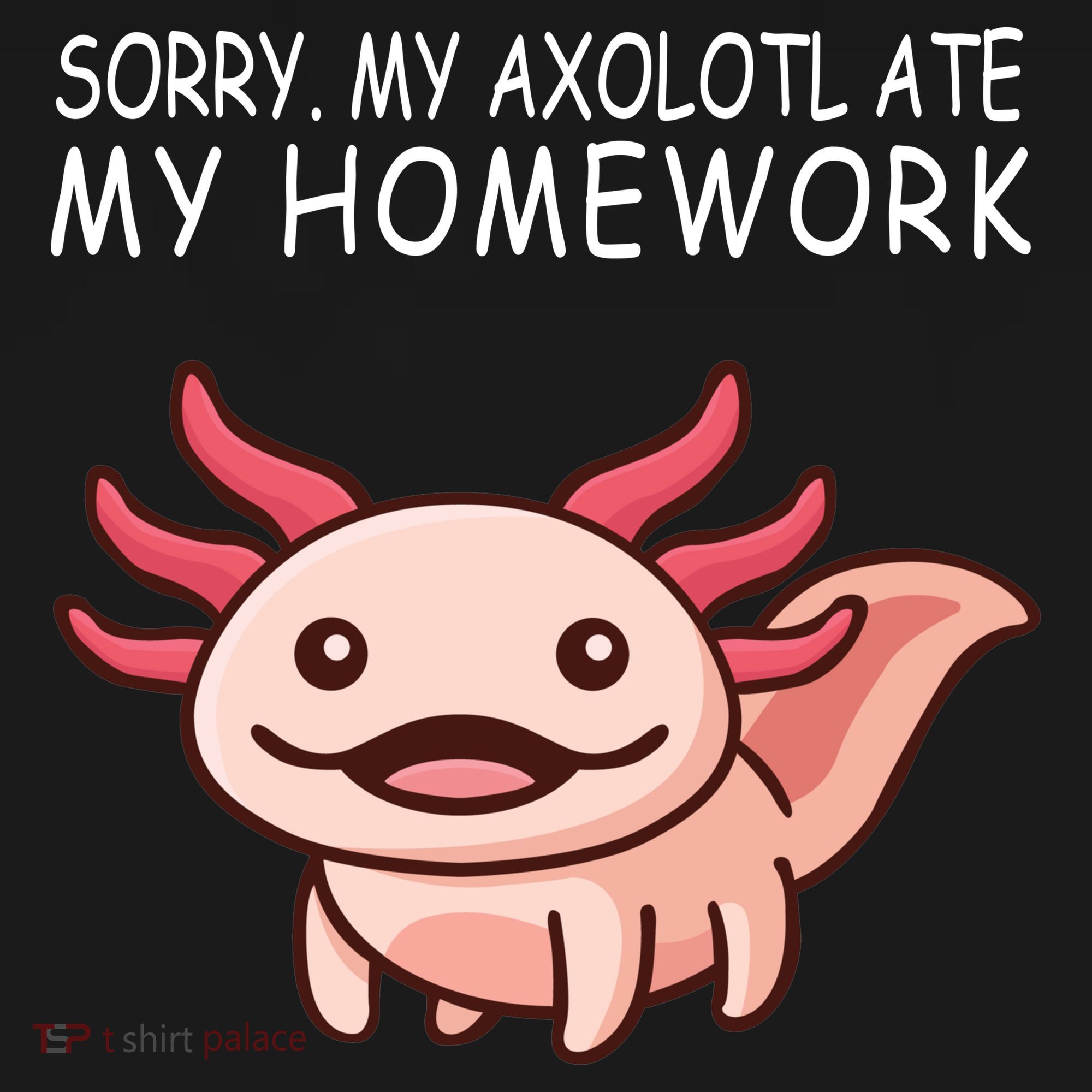 School Axolotl My Axolotl Ate My Homework Cute Axolotl Ornament