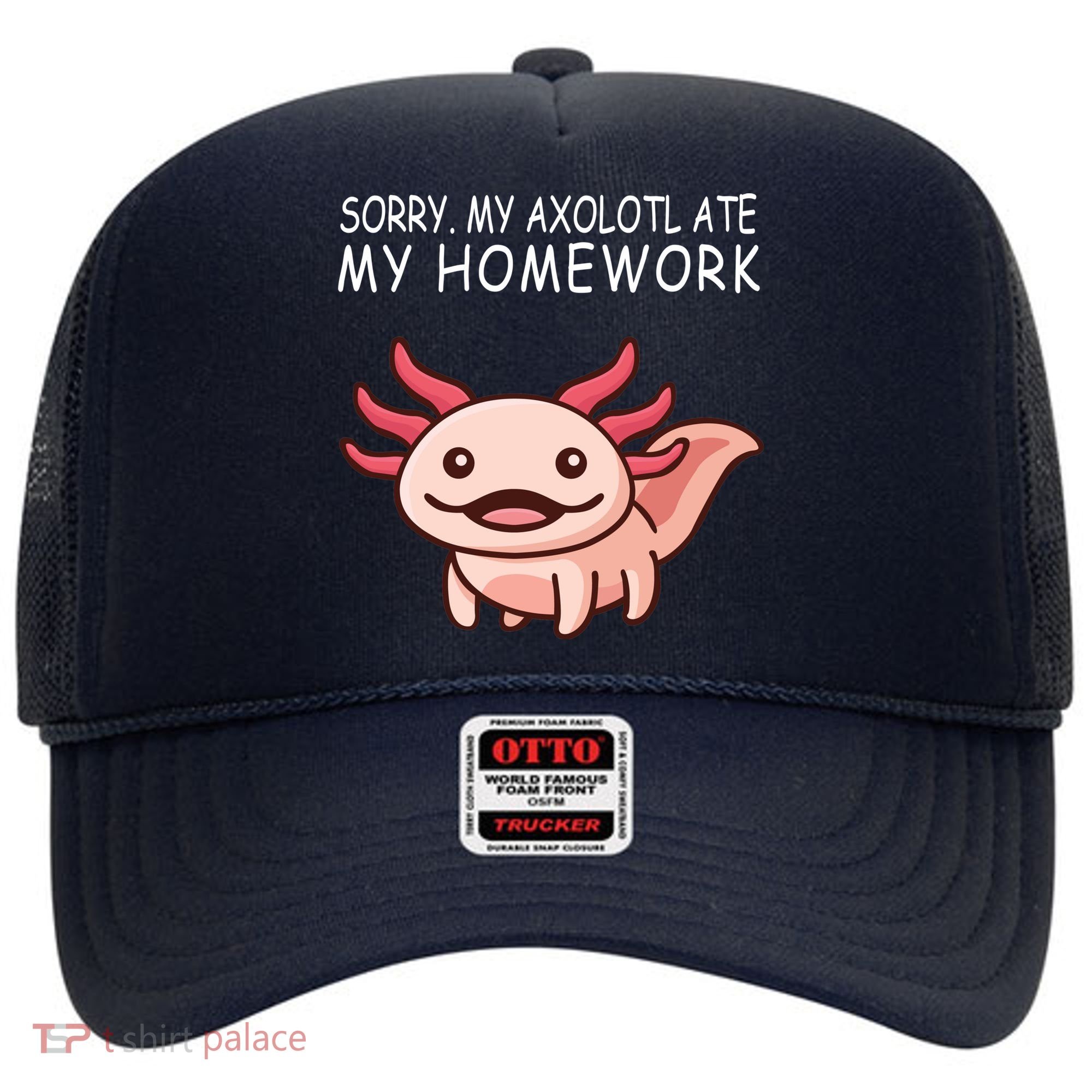 School Axolotl My Axolotl Ate My Homework Cute Axolotl Hat