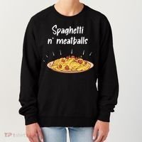 Spaghetti And Meatballs Spaghetti And Meatballs Cool Gift Women's Sweatshirt thumb 0