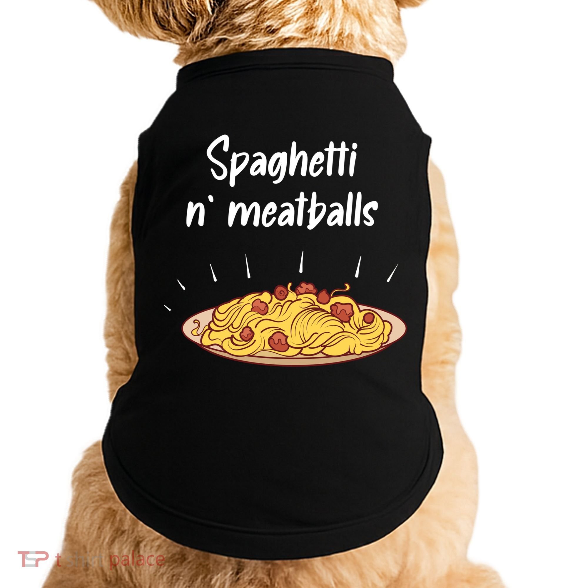 Spaghetti And Meatballs Spaghetti And Meatballs Cool Gift Doggie Tank