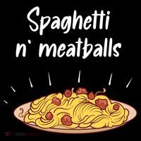 Spaghetti And Meatballs Spaghetti And Meatballs Cool Gift Women's Hoodie thumb 2