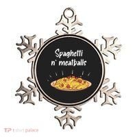 Spaghetti And Meatballs Spaghetti And Meatballs Cool Gift Ornament thumb 0