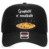 Spaghetti And Meatballs Spaghetti And Meatballs Cool Gift Hat thumb 0