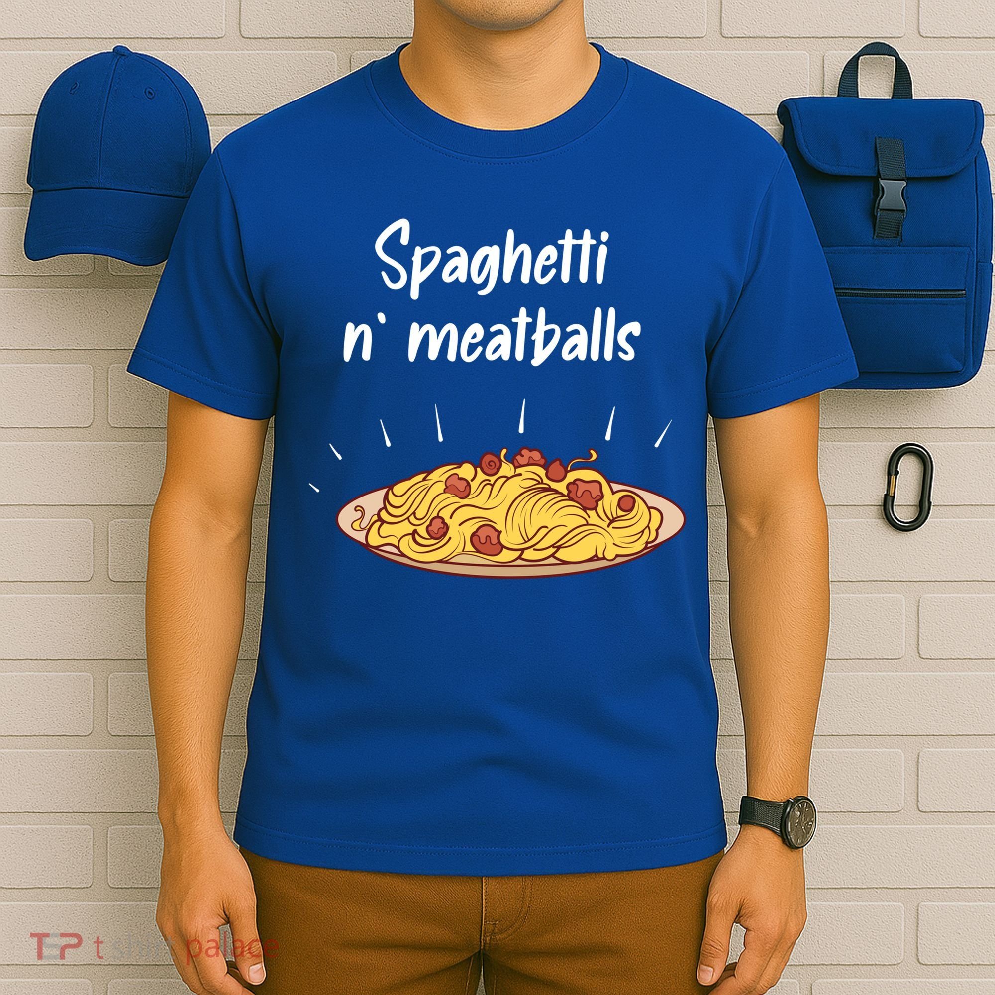 Spaghetti And Meatballs Spaghetti And Meatballs Cool Gift T-Shirt