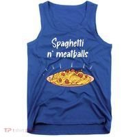 Spaghetti And Meatballs Spaghetti And Meatballs Cool Gift Tank Top thumb 0