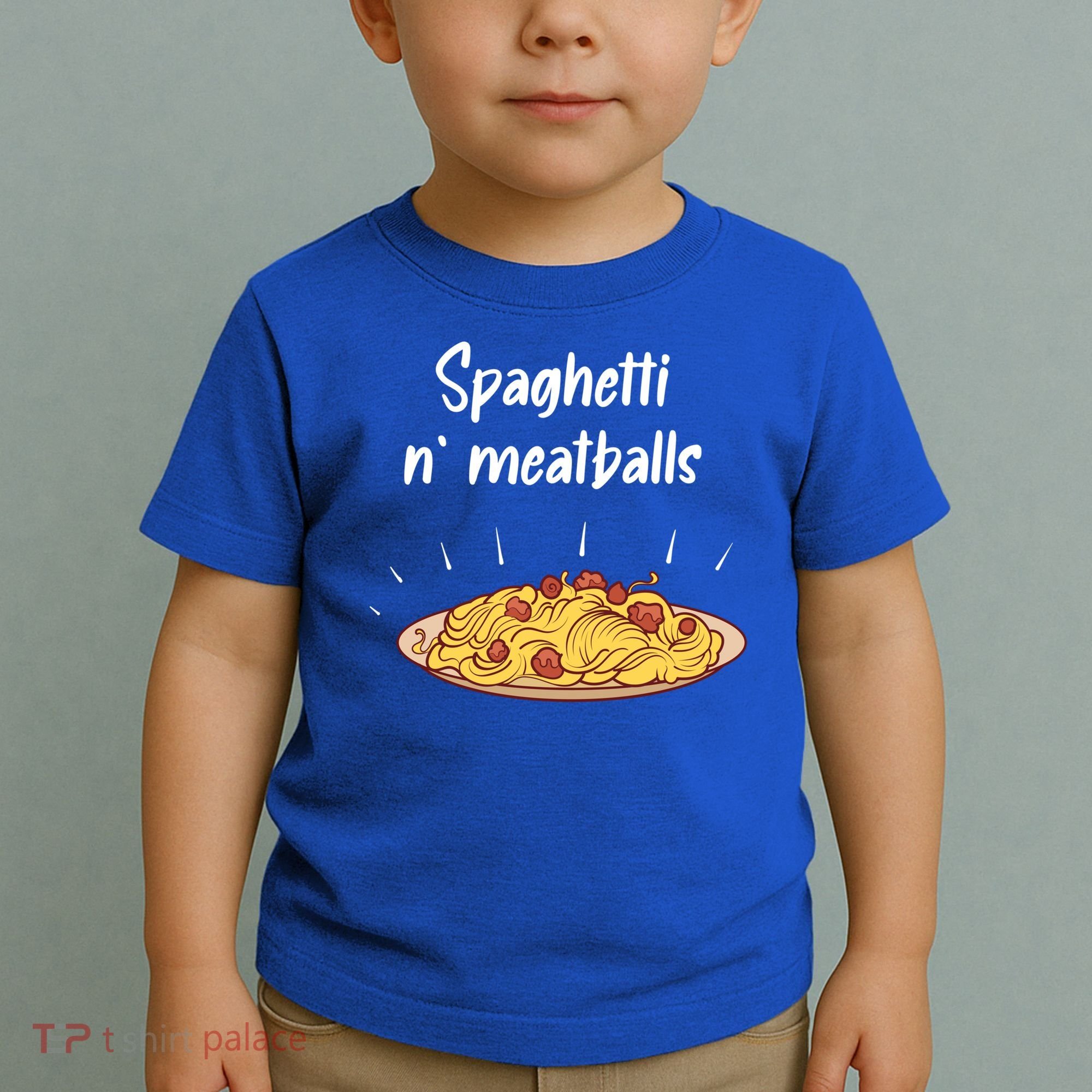 Spaghetti And Meatballs Spaghetti And Meatballs Cool Gift Toddler T-Shirt