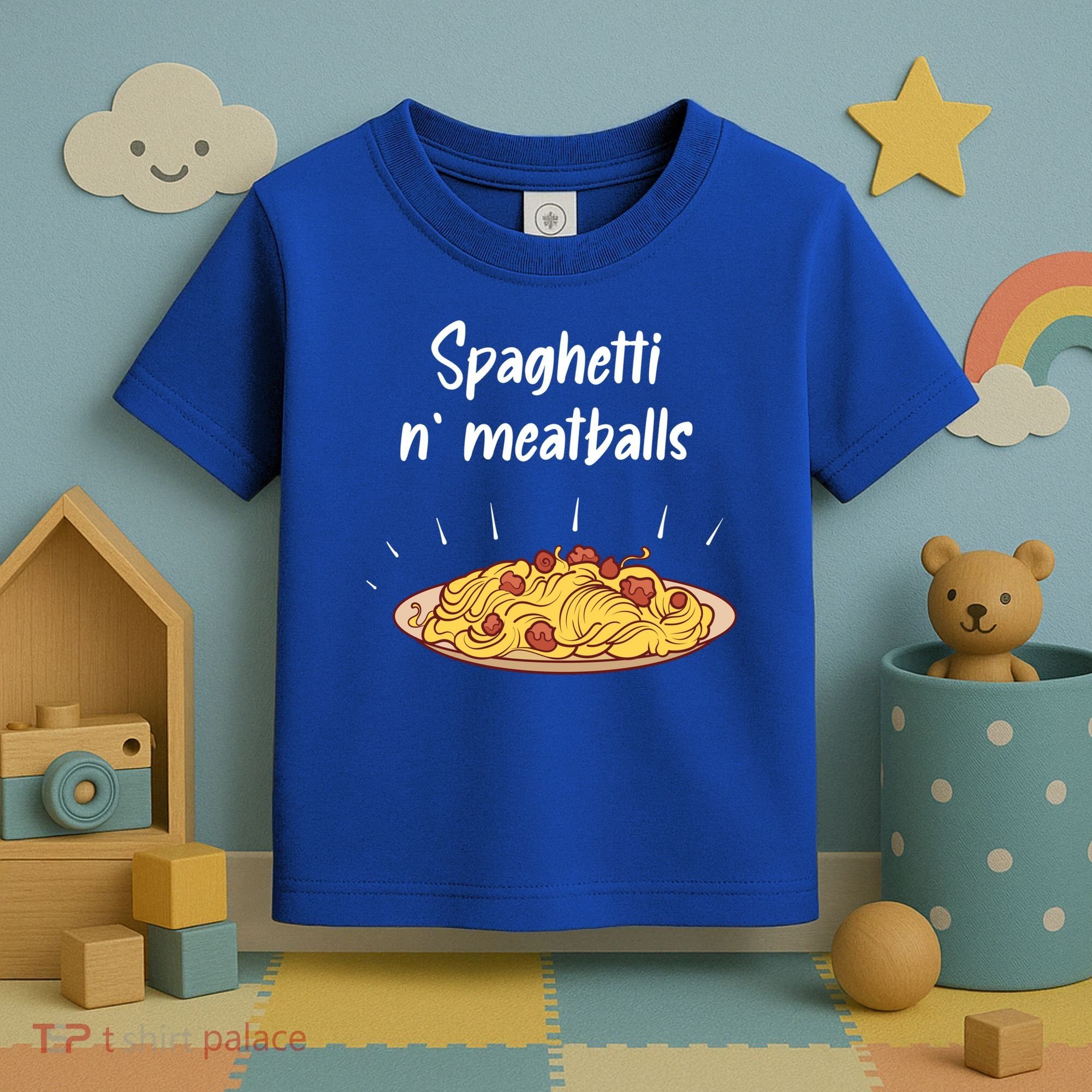 Spaghetti And Meatballs Spaghetti And Meatballs Cool Gift Toddler T-Shirt