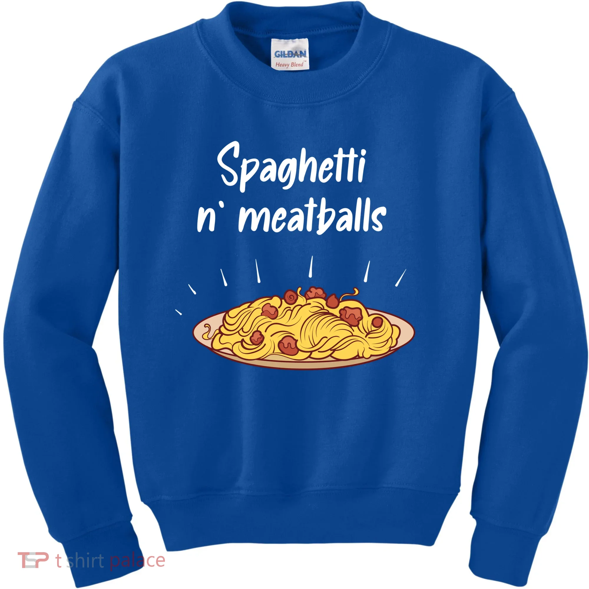 Spaghetti And Meatballs Spaghetti And Meatballs Cool Gift Kids Sweatshirt