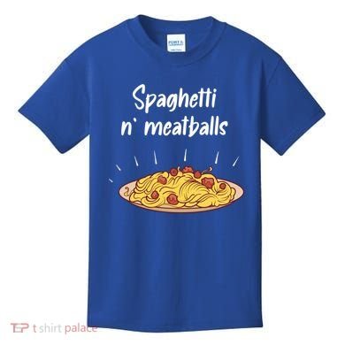 Spaghetti And Meatballs Spaghetti And Meatballs Cool Gift Kids T-Shirt