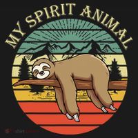 Sloths Are My Spirit Animal Sloth Is My Spirit Animal Mousepad thumb 1