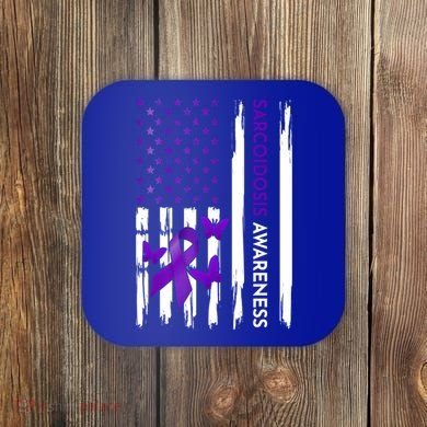 Sarcoidosis Awareness Month Gift Coaster