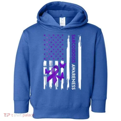 Sarcoidosis Awareness Month Gift Toddler Hoodie
