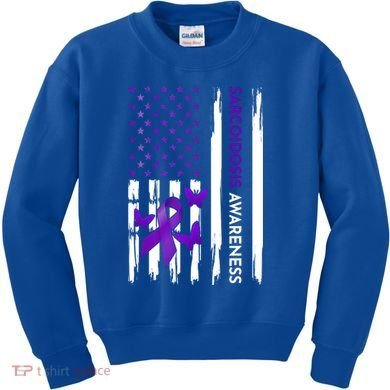 Sarcoidosis Awareness Month Gift Kids Sweatshirt