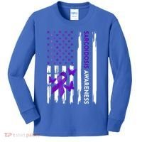Sarcoidosis Awareness Month Gift Kids Long Sleeve Shirt thumb 0