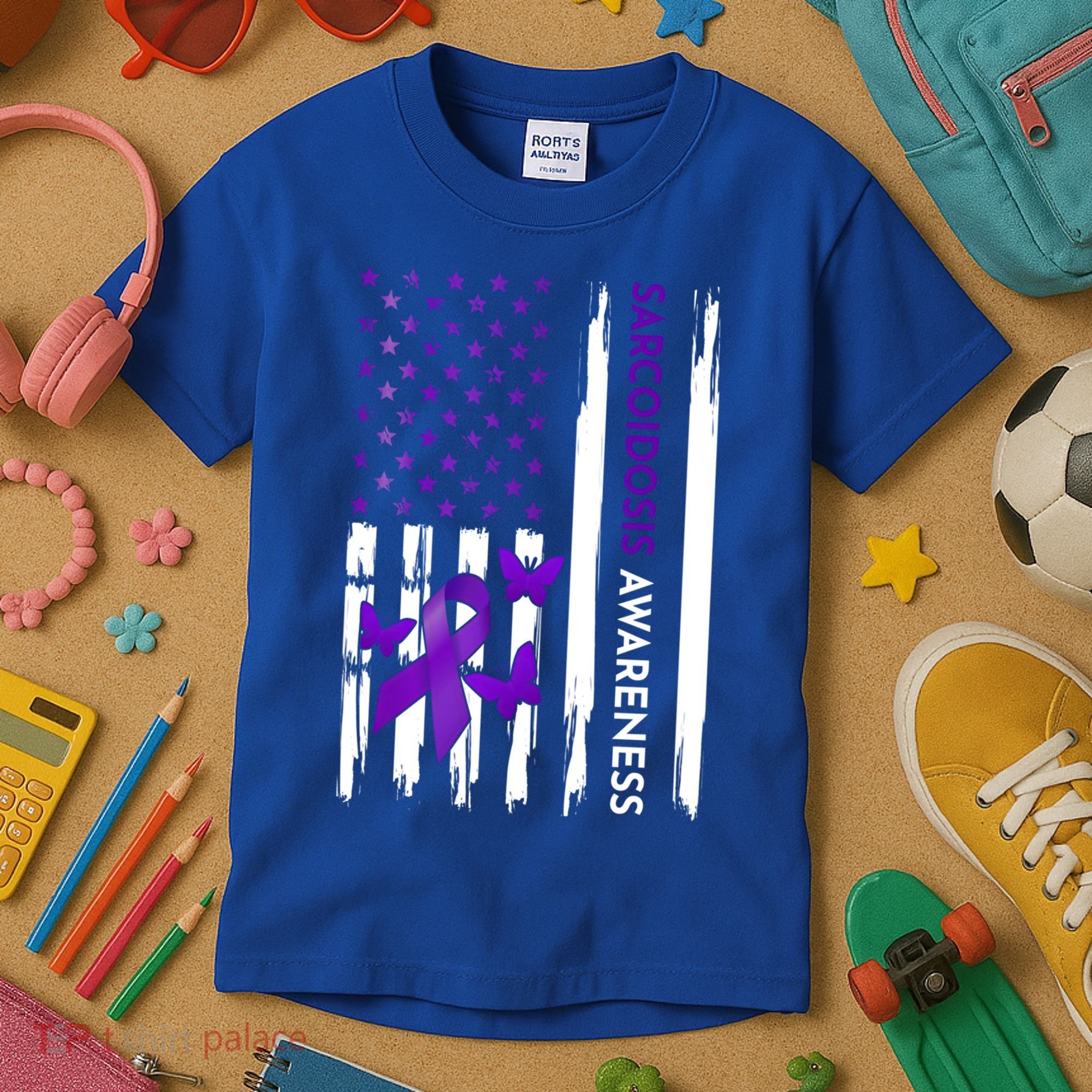 Sarcoidosis Awareness Month Gift Kids T-Shirt